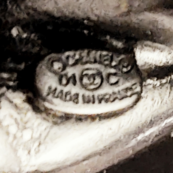 Chanel Designer Gunmetal Silver Chain Choker Necklace- Rare - Picture 4 of 9